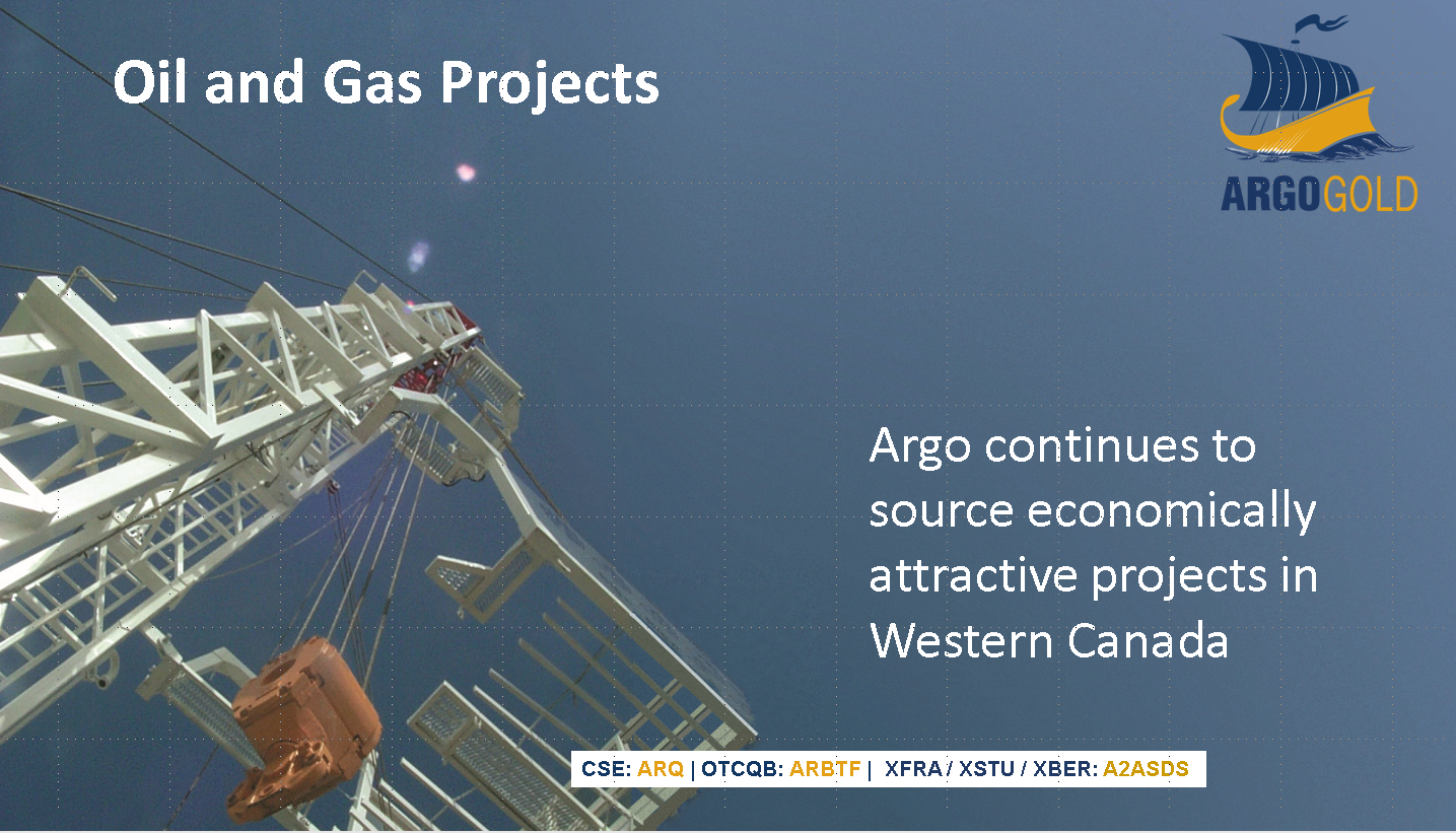 Oil and Gas Projects Powerpoint - title slide